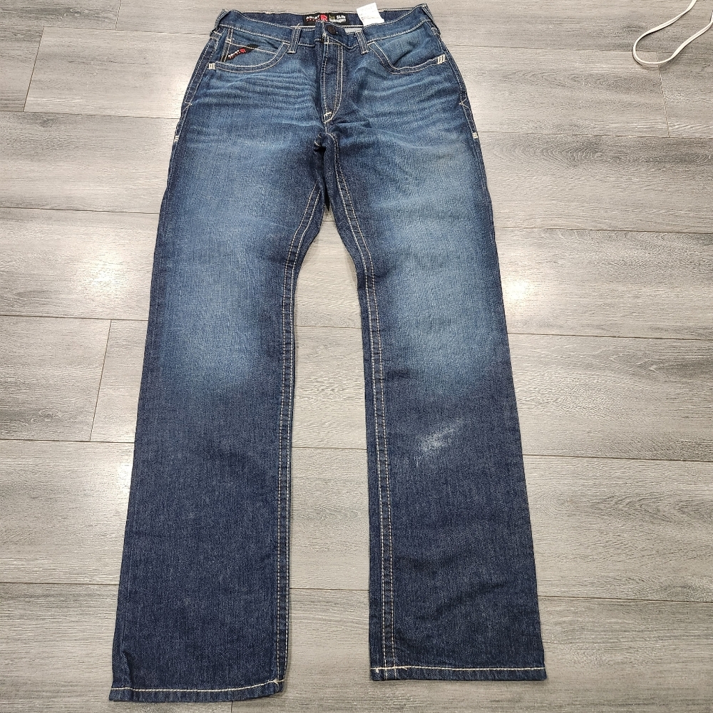 Nwt ariat Fr Men's durastretch M5 Slim Fit Straight Leg  Size 34x36
